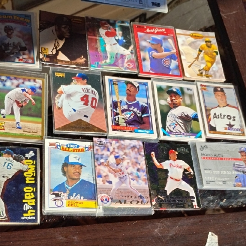 Assorted Baseball Trading Cards Collection